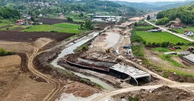Veliki radovi kod Tešnja, izmjestit će rijeku da prođe autoput