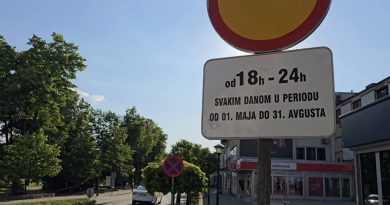 Zabrana saobraćaja u centru Gradačca: Ponovo od 18 sati