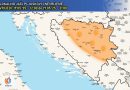 Nestabilno vrijeme u nastavku dana u većem dijelu zemlje