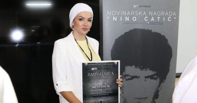 PONOS GRADAČCA / Lejla Vuković dobitnica zahvalnice “Nino Ćatić” u Potočarima