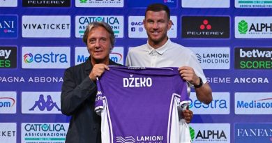 Edin Džeko večeras igra prvi meč u dresu Fiorentine