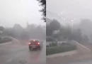 Haos nakon nevremena: Betonske klupe iščupane, park devastiran