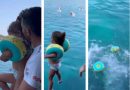 HOROR NA PLAŽI: Otac bacio kćerku u more da “nauči da pliva” – sekunde koje su prestravile svijet!