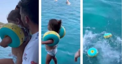 HOROR NA PLAŽI: Otac bacio kćerku u more da “nauči da pliva” – sekunde koje su prestravile svijet!
